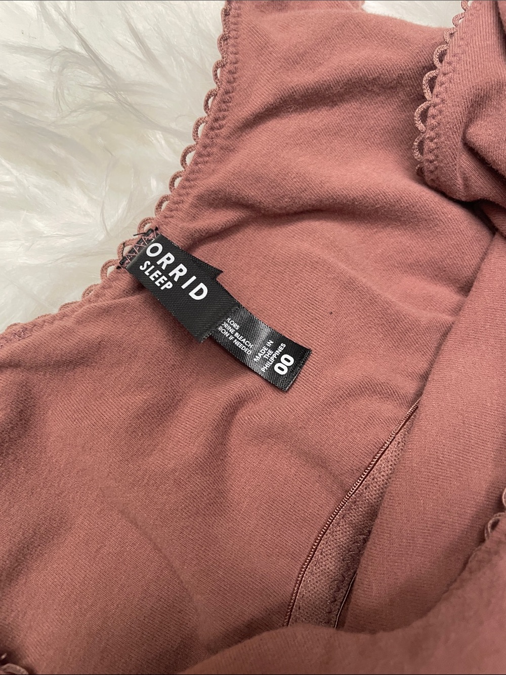 Women's Torrid Sleep Bralette in Dusty Rose - Picture 6 of 13